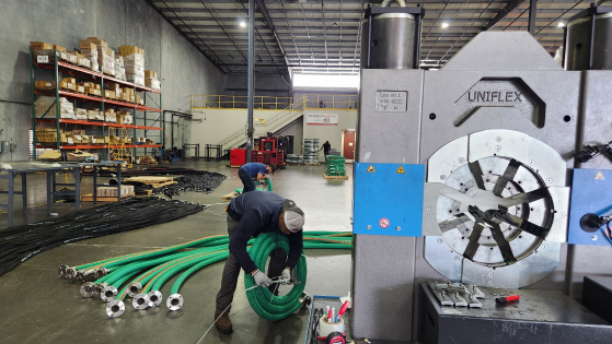 Industry Leading Largebore Hose Production