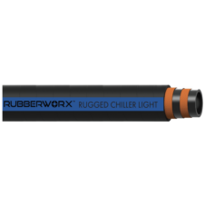 Heavy-Duty Water Discharge Hose for Chillers -  EPDM Tube & Cover - 10in ID, 150psi - Designed for Glycol Solutions -