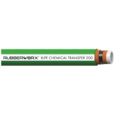 XLPE Chemical Suction and Discharge Hose - Textile Reinforced, Steel Helix, Ozone-Resistant Cover - 0.75" ID, 1.26" OD - 200 PSI - Agricultural and Industrial Use