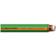Chemical Transfer Hose | UHMW Tube, Corrugated Cover | Steel Helix, Textile Reinforced | -40°F to 250°F | 0.75" x 1.18" | 250 PSI