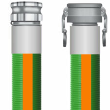UHMW Chemical Hoses with Cam Stainless